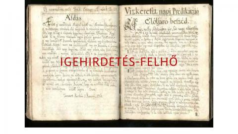 Sikos István: Prédikációk. Kézirat. ca. 1760. – EOK R 1.524